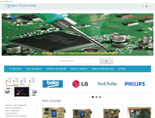Tablet Screenshot of cigdemelektronik.com